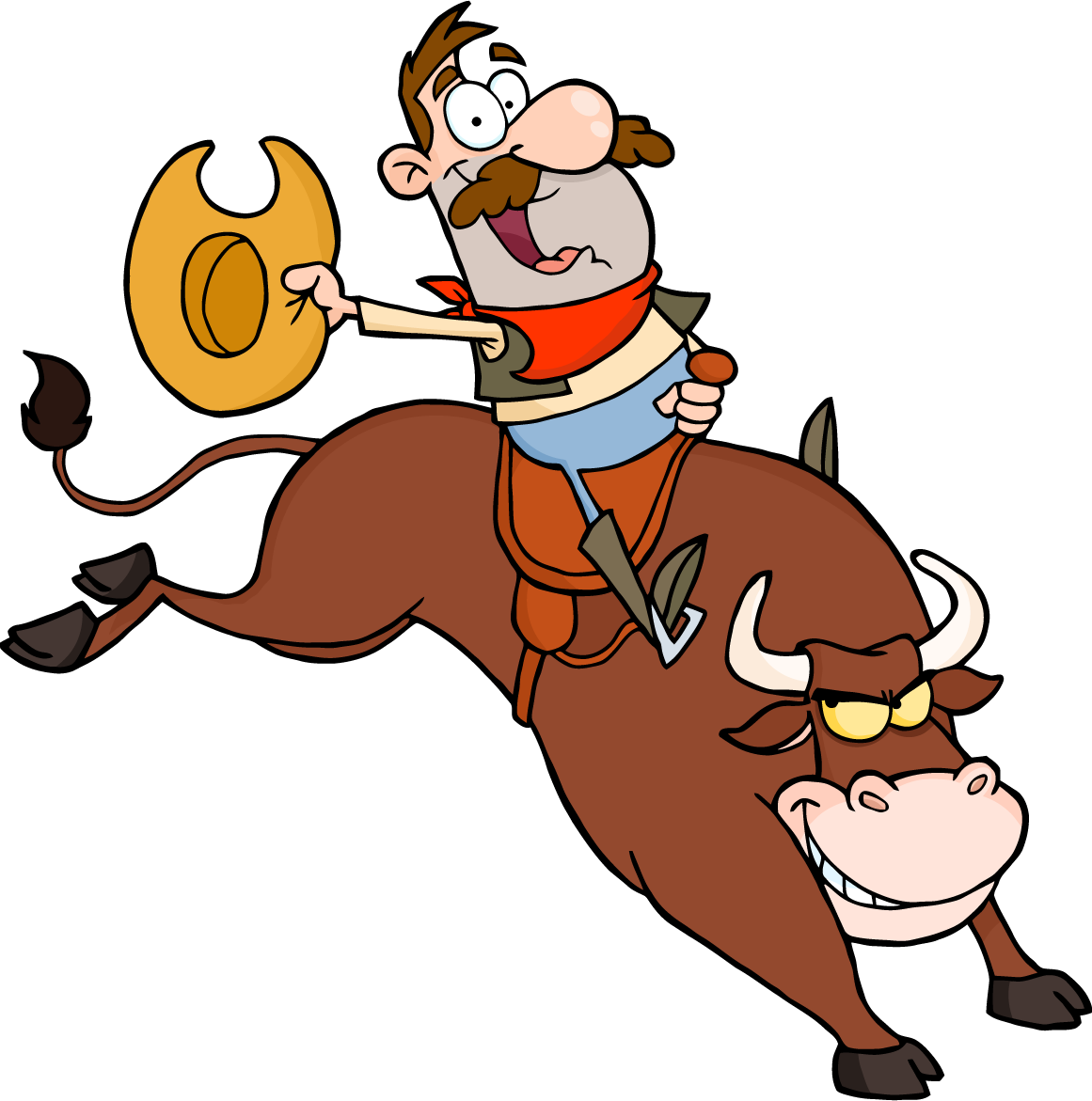 Rodeo Clip Art - Clip Art Bull Riding (1161x1171)