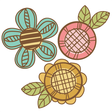 Cute Flower Doodle Png (432x432)