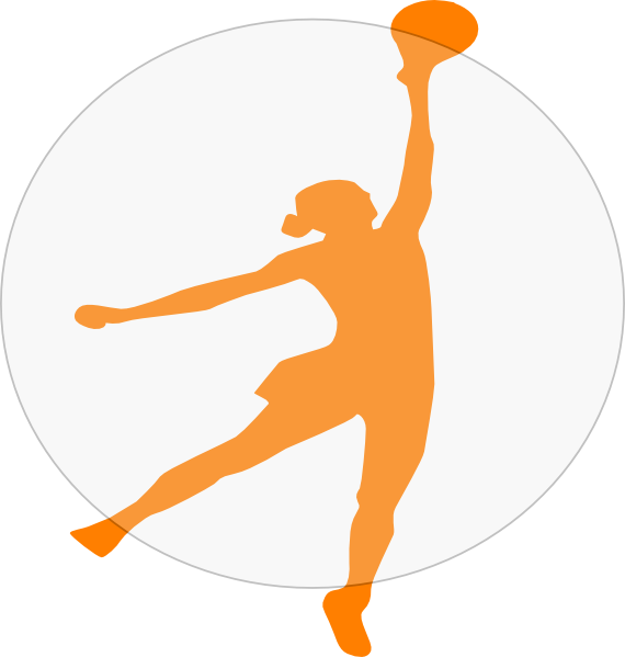 Netball Icon Clipart - Clipart Netball (570x599)