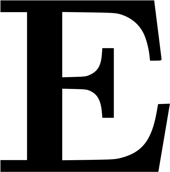 Letter Clipart - Letter E Png (594x600)