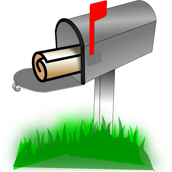 Mailbox Stock Clip Art Icon Stock Clipart Icons Logo - Mailbox Png (588x601)