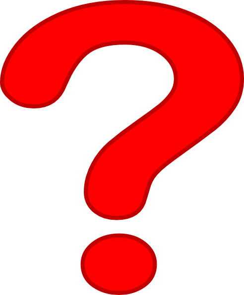 Question Mark Clip Art At Vector Clip Art - Red Question Mark Png (492x596)
