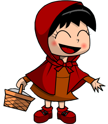 Hood Clip Art - Little Red Riding Hood Png (397x489)