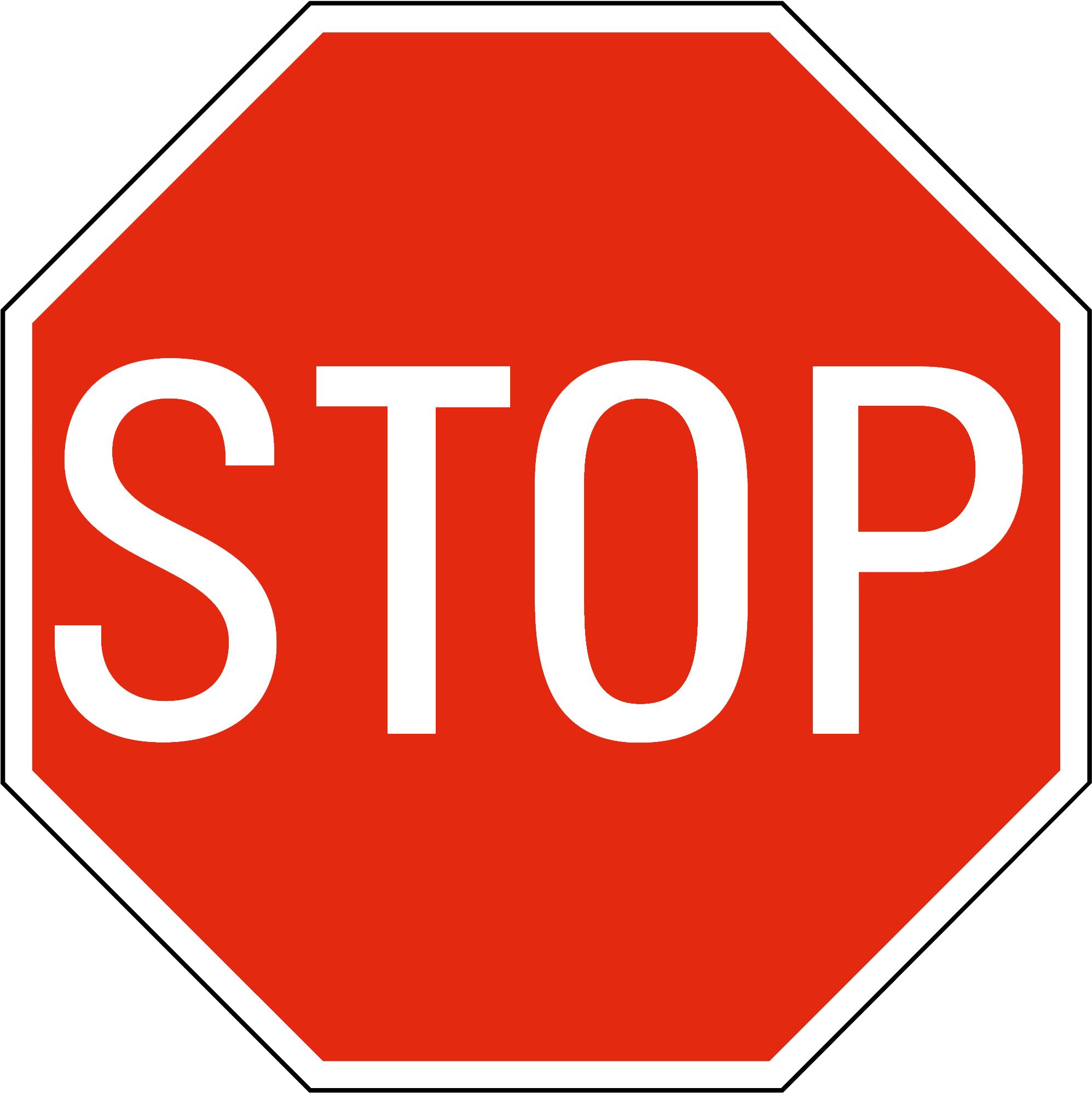 Printable Stop Signs - Stop Sign Transparent Background (2000x2007)