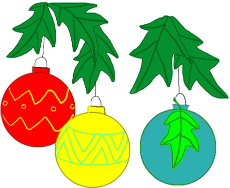 Christmas Decorations - Christmas Tree Clip Art (531x450)