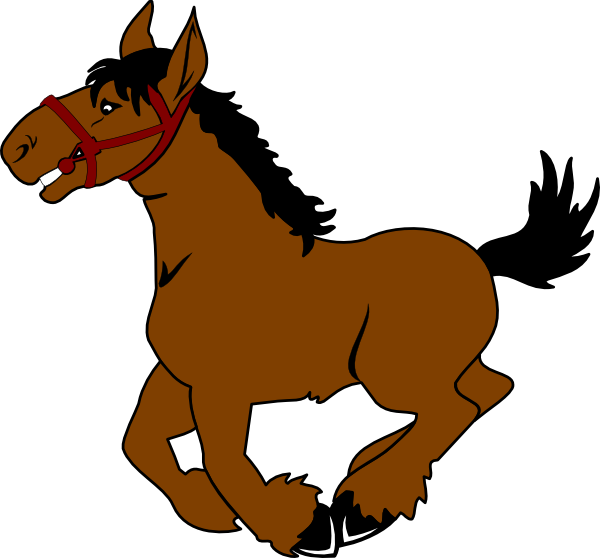 Cute Horse Head Clip Art Free Clipart Images 2 - Farm Animals Horse Clipart (600x558)