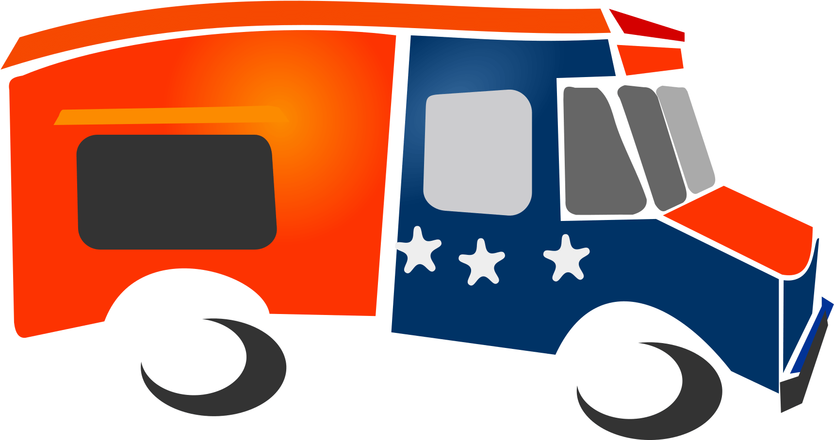 Aura Clip Art Download - Food Truck In Graphics (2400x1800)