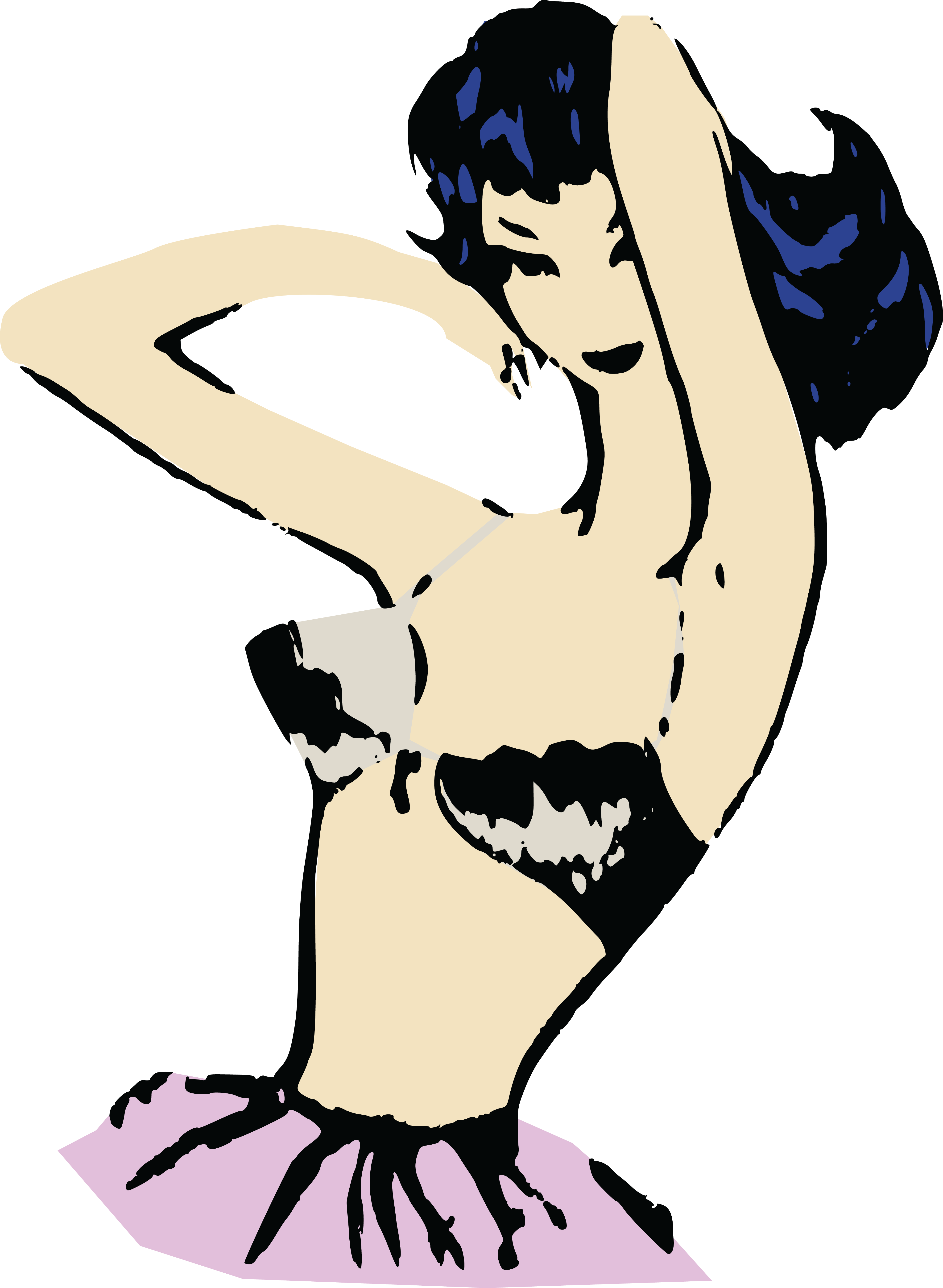 - Ai, - Eps, - Svg, - Free Clipart Of A Retro - Homens Da Cara Da Menina Americanos Por Todo O Camiseta (4000x5461)
