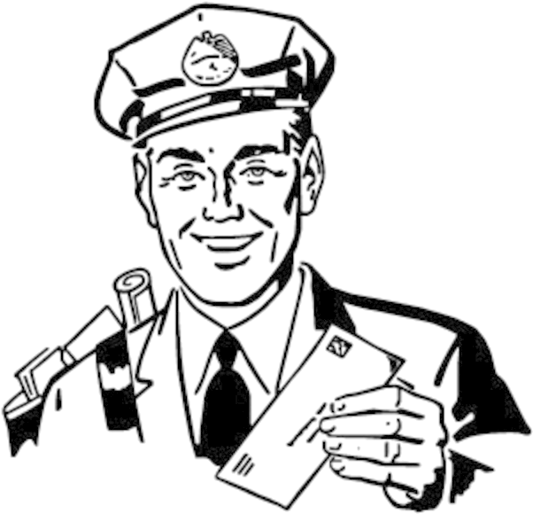 Clipart Info - Sexy Mail Man (1000x800)