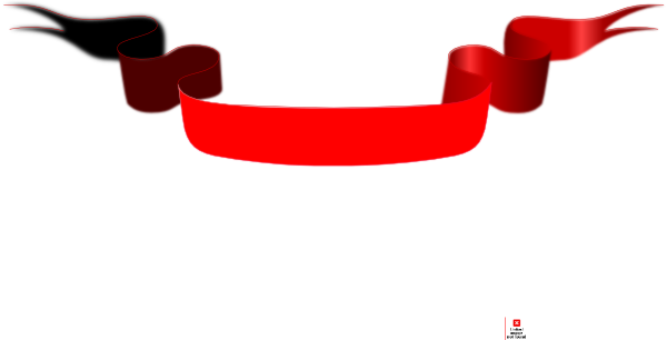 Red Banner With Diffused Ribbon Hi Clipart - Canada Coat Of Arms Ribbon (600x306)