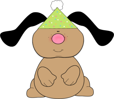 Floppy Eared Birthday Dog - Floppy The Dog (375x324)