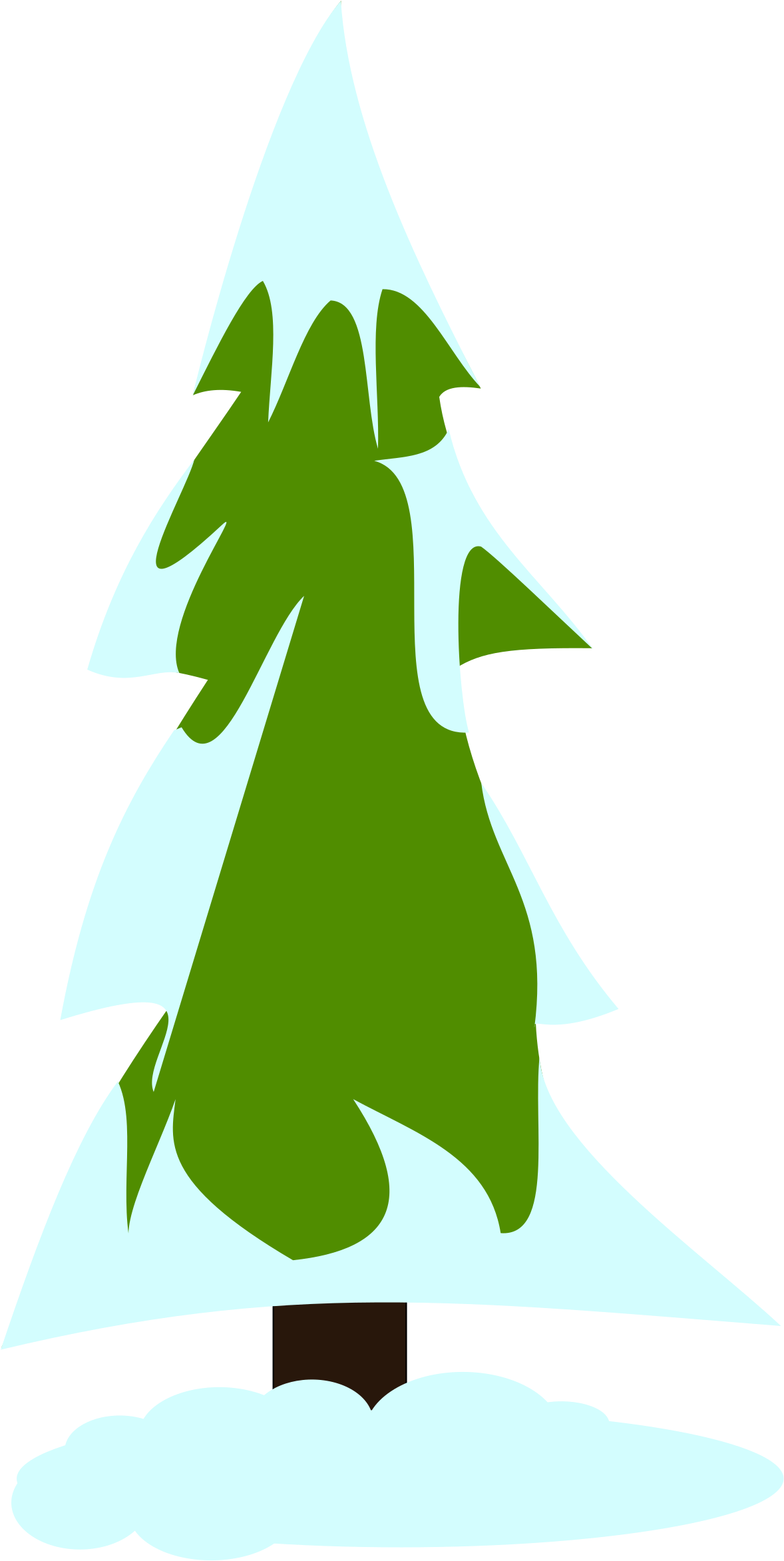 Snow Covered Pine Tree Clip Art Pine Tree Clip Art - Clip Art (1697x2400)