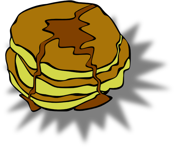 Pancakes Clip Art - Pancakes Clip Art (600x502)