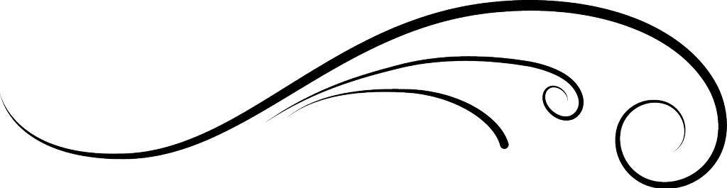 Retro Clip Art Designs - Swirl Png (1024x265)