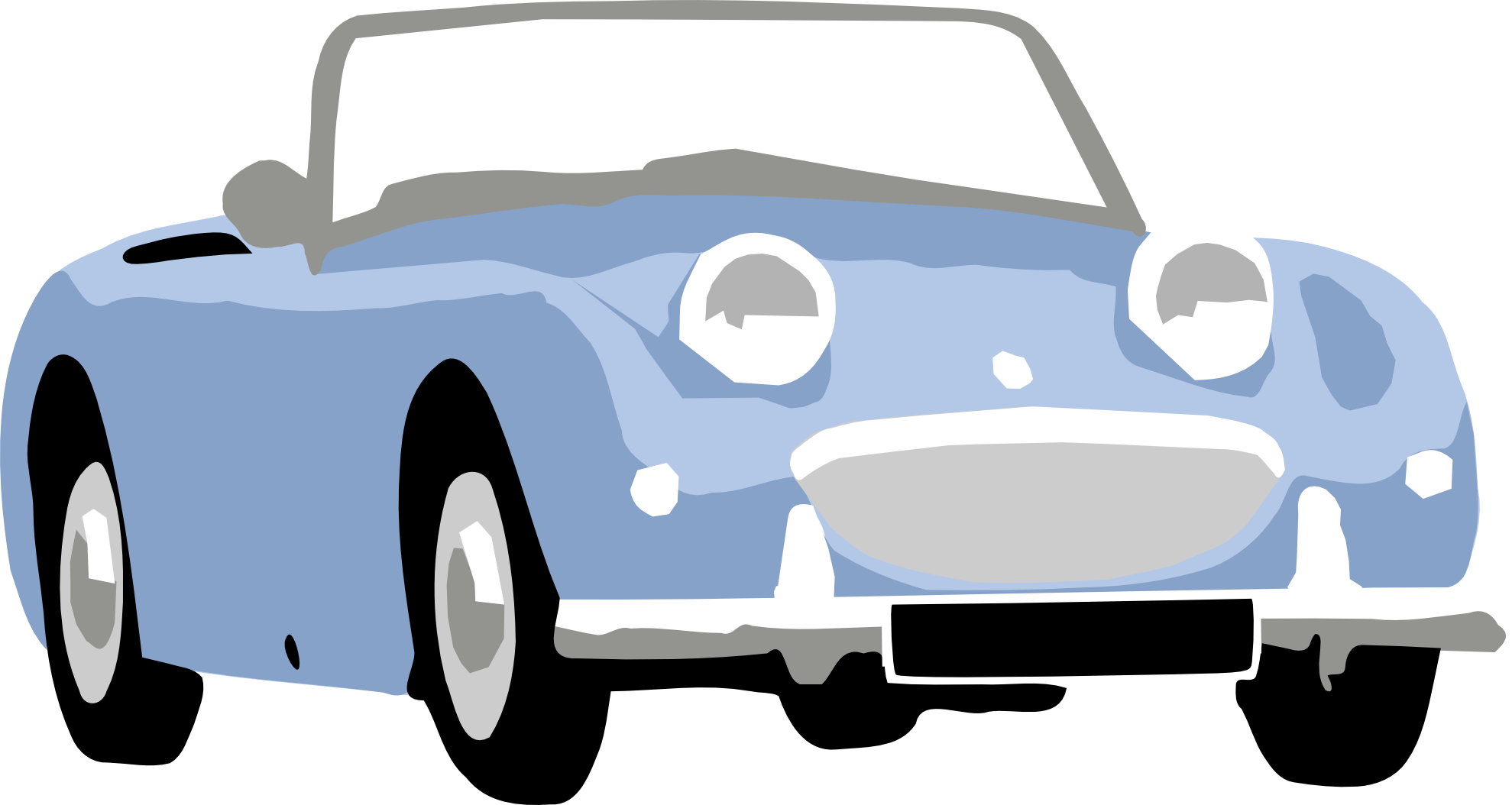 Mad Car Frogeye Retro 1979px 139 - Car Clipart Png Transparent (2400x1278)