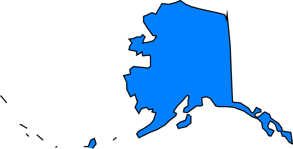 Alaska State Clip Art (600x306)
