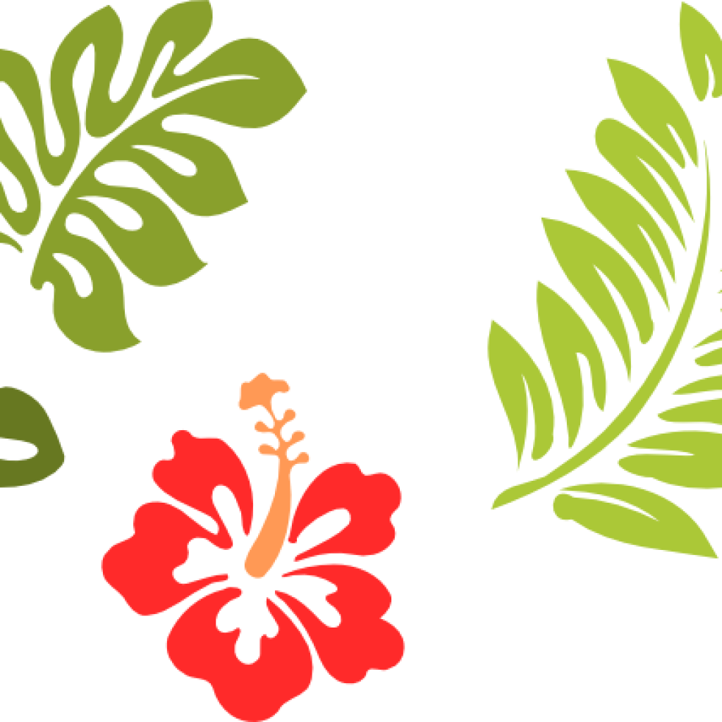 Hawaiian Clip Art Hawaiian Stencils Free 24 Clip Art - Hibiscus Clip Art (1024x1024)