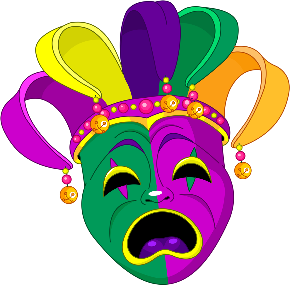 Mardi Grascarnivalclip Art - Mardi Gras Clip Art Free (1024x983)