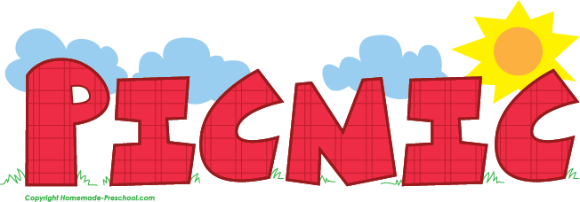 Virtual Thursday Folder - Picnic Clip Art Free (652x228)