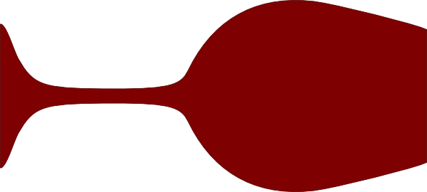 Wine Glass Outline Clip Art At Vector Clip Art - Free Clipart Wine Glass (600x270)