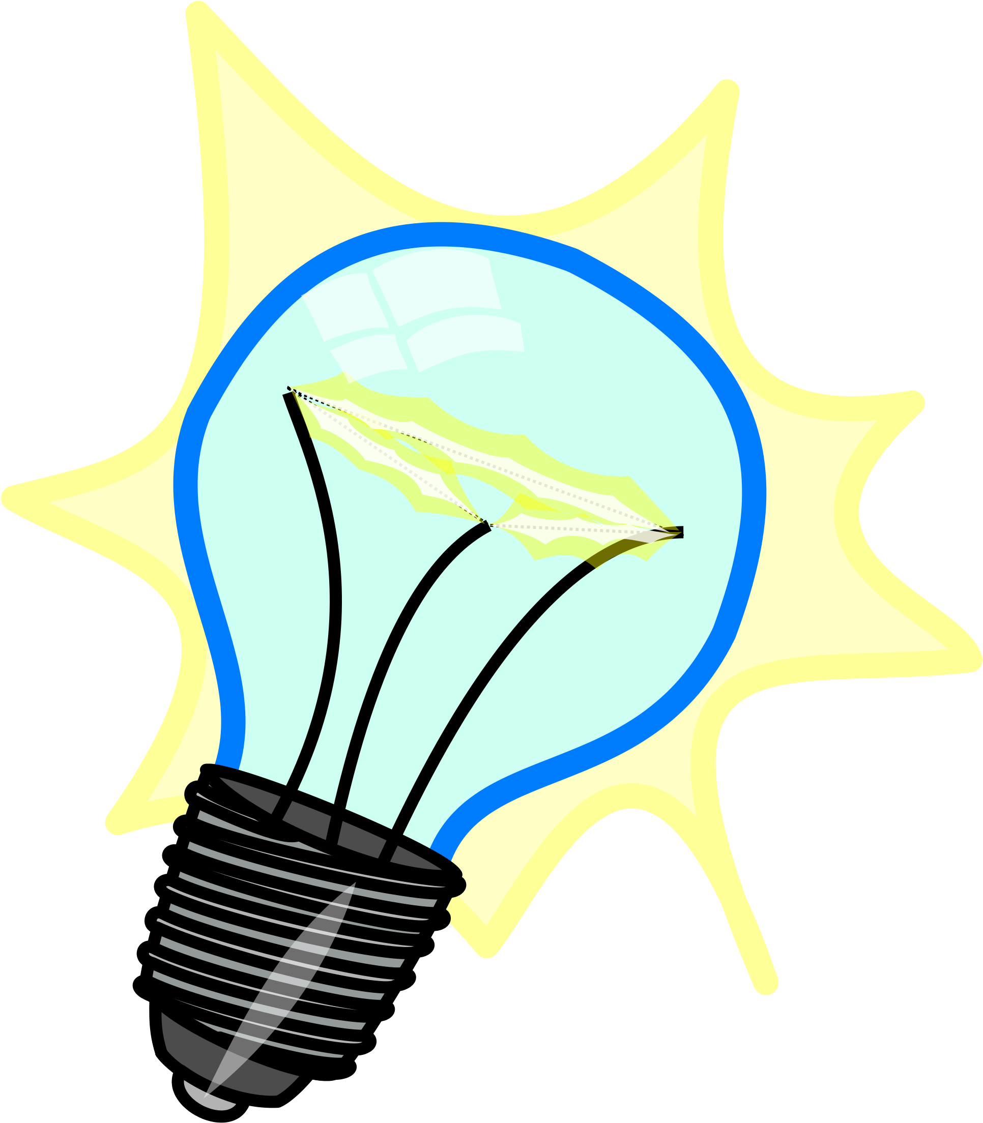 Light Bulb Clip Art - Source Clipart (2400x2400)