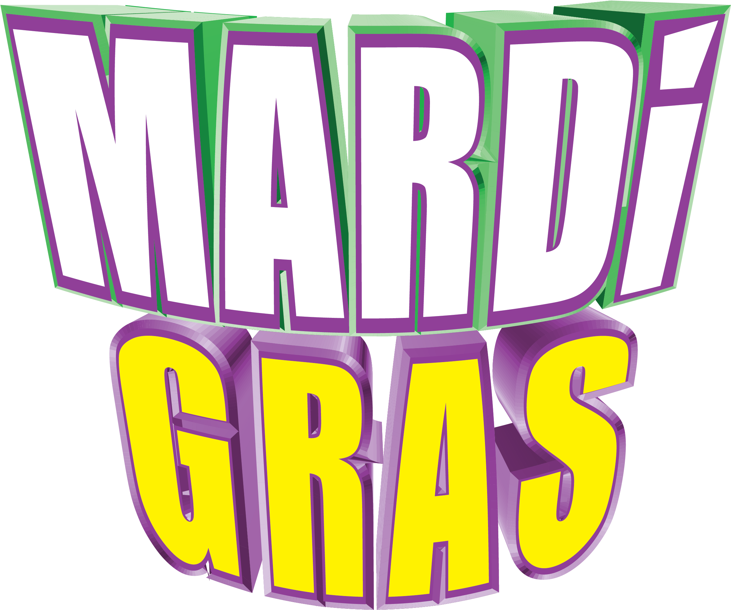 Mardi Gras - Vector Graphics (2550x3300)