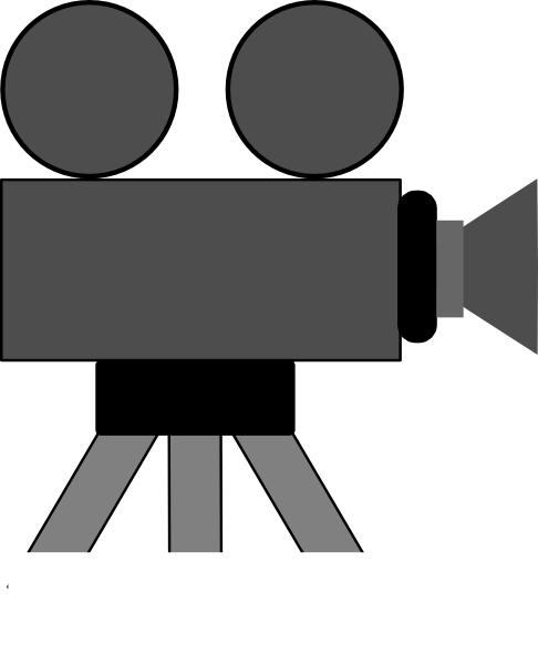Video - Camera - Clipart - Video Camera Clip Art (486x598)