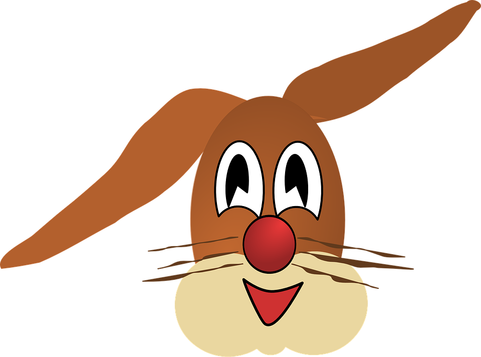 Easter Moving Animations - Easter Bunny Clip Art (960x712)