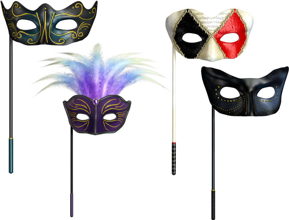 Masks Png Stock By Roy3d - Masks Png (1024x768)