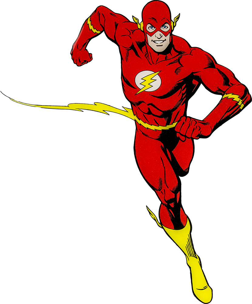 Flash Png Image - Dc Comics Batman, Green Lantern, The Flash (830x1000)