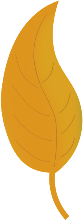 Fall Leaves Drawing - Illustration (349x827)