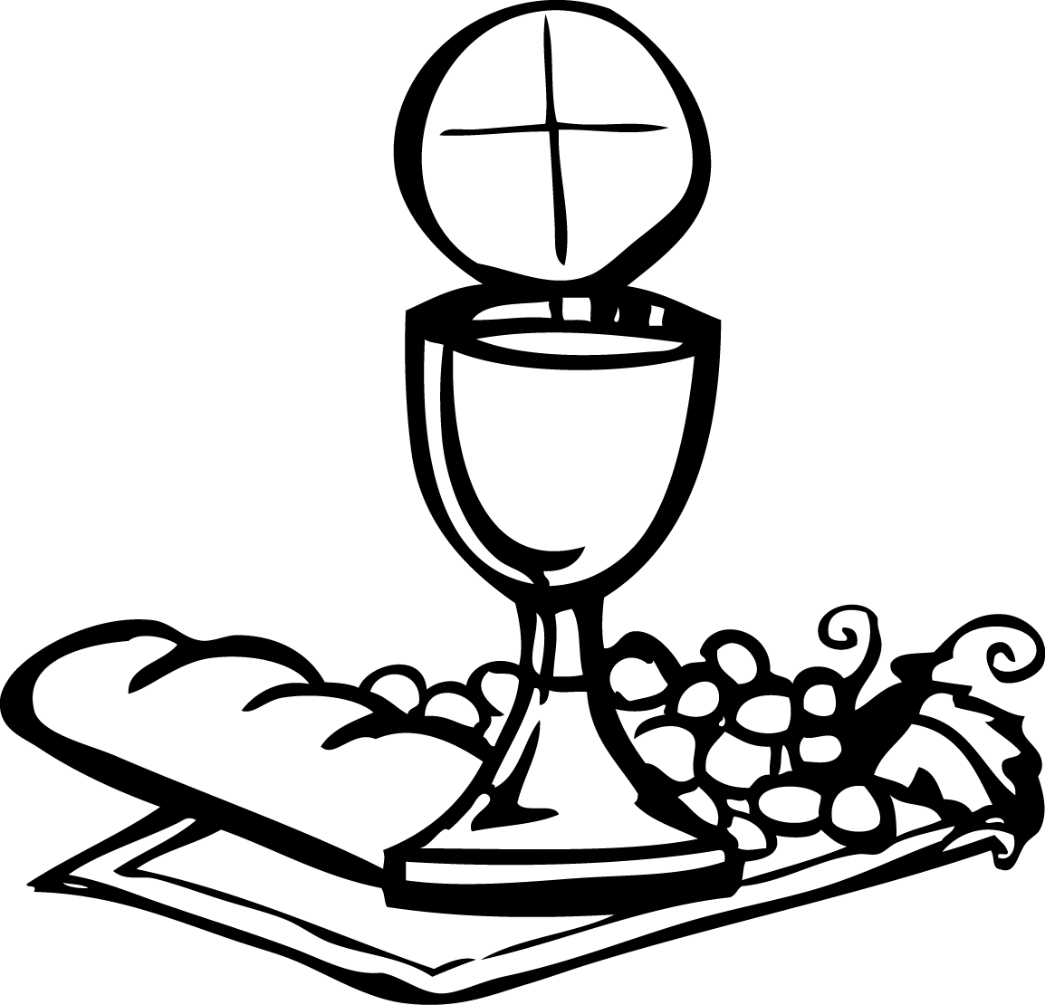 Free Communion Clipart - Holy Communion Clip Art (1154x1110)