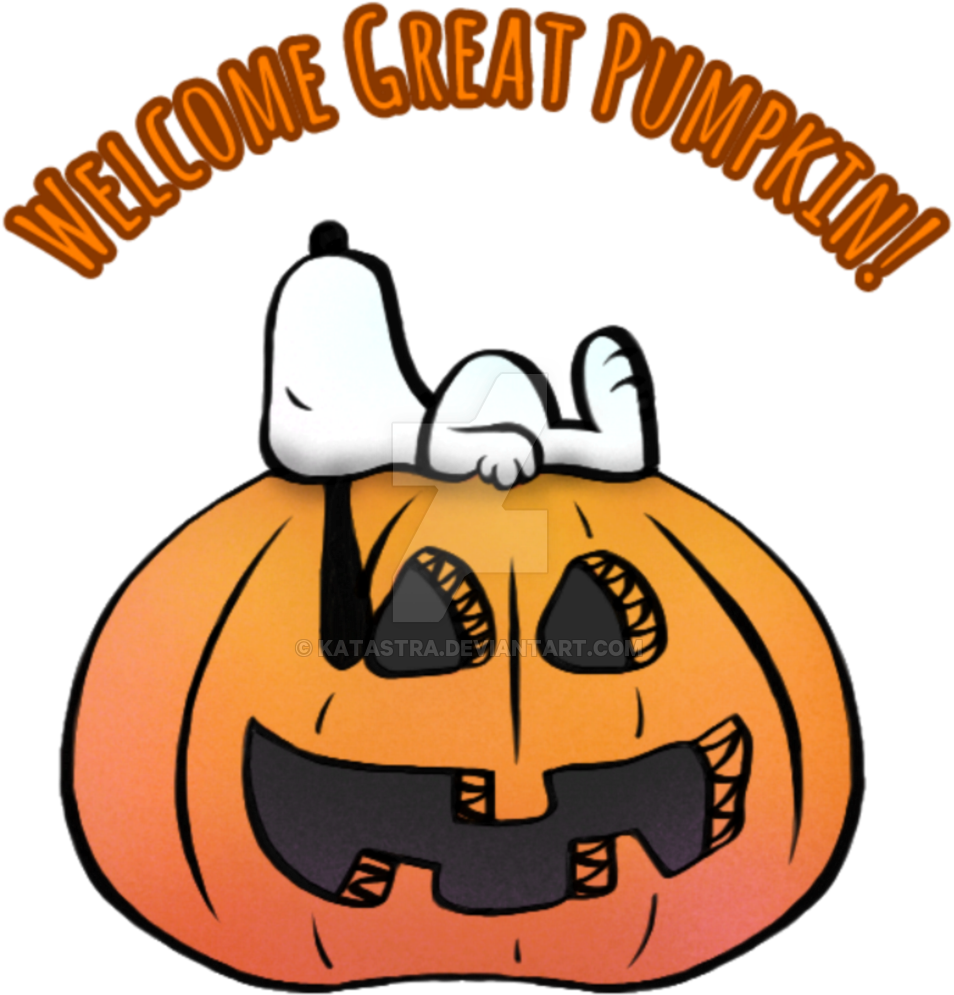 Welcome Great Pumpkin By Katastra On Deviantart - Great Pumpkin (1024x1024)