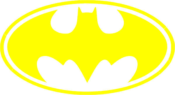 Batman Logo Yellow Bat (600x326)
