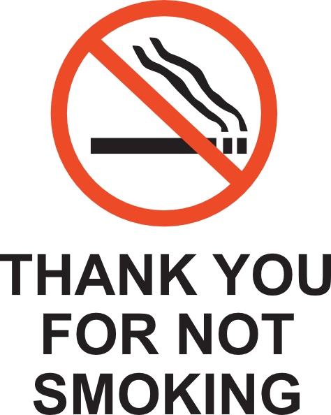 Thank You For Not Smoking Printable (474x594)