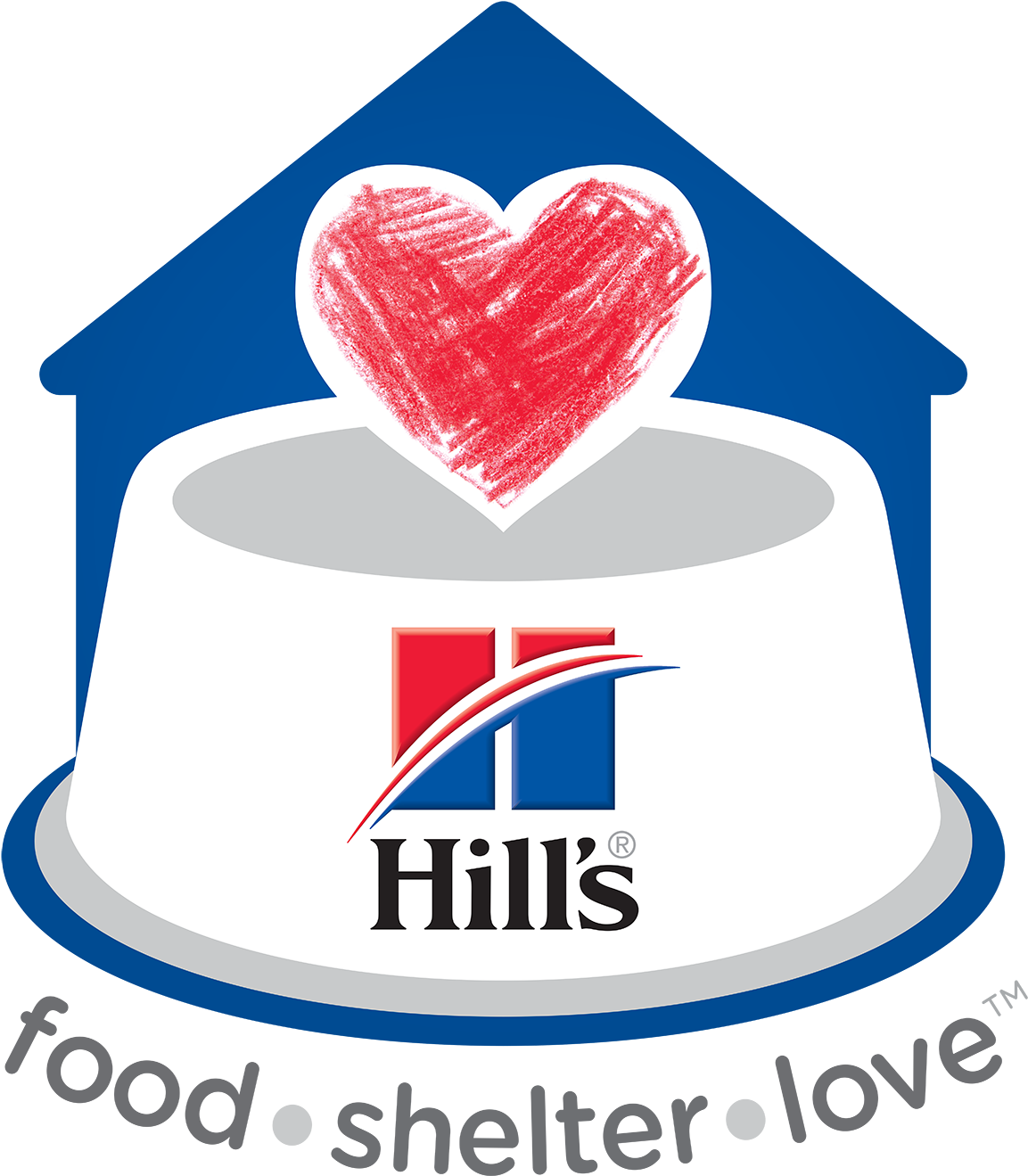 Hill's Logo Fsl Bowl Final Rgb Lr - Hills Shelter Love (1500x1500)