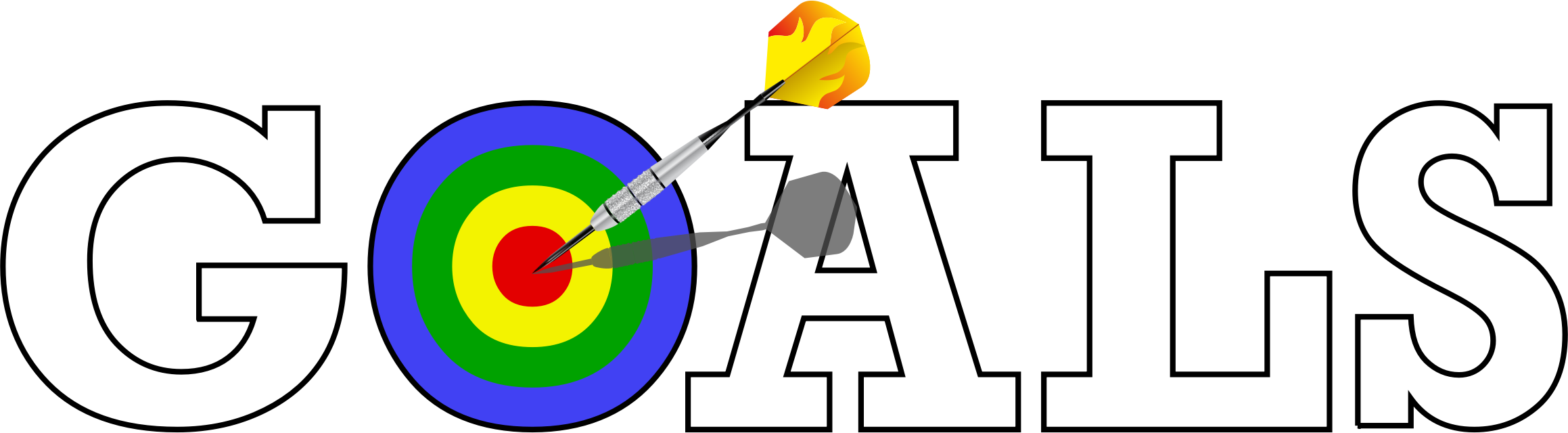 Clipart - Png Clipart Goal (2318x640)
