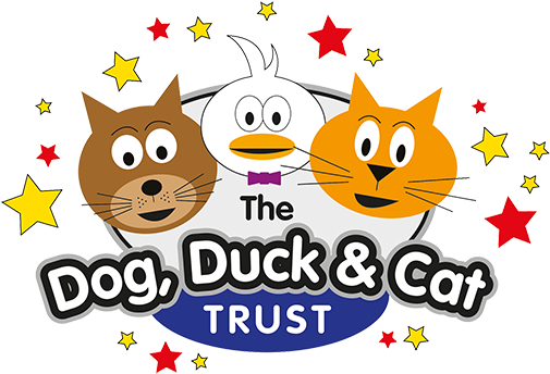 Dog, Duck And Cat Trust Logo - Cat (550x365)