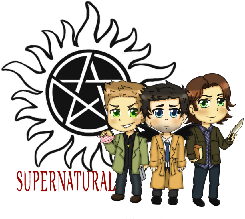 Supernatural T Shirt Design By Jaklyn Frost - Fan Art Team Free Will (885x902)