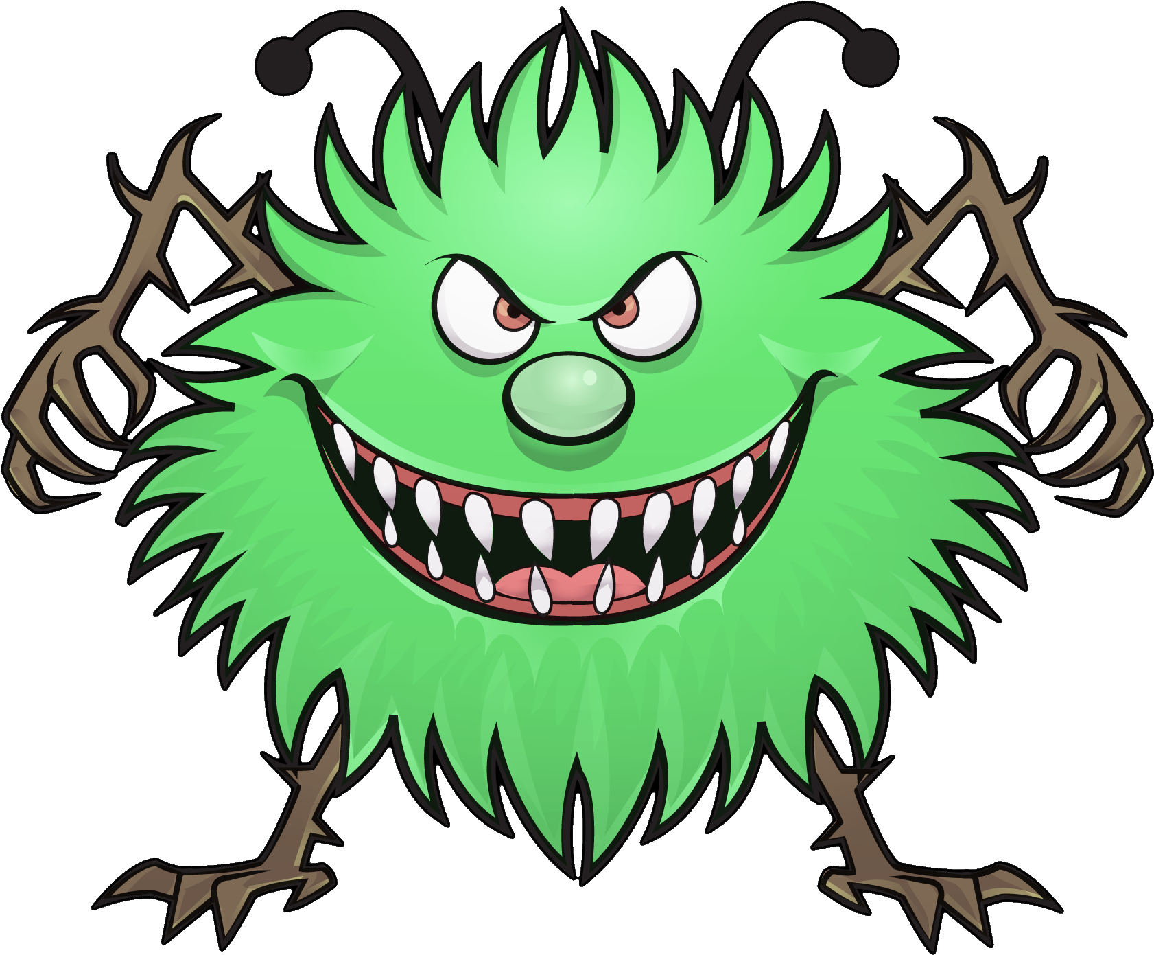 Virus Png Transparent Picture - Computer Virus Transparent Background (1955x1716)