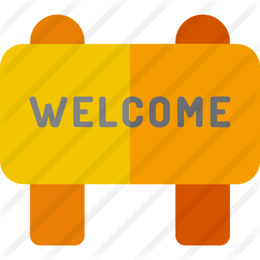 Welcome Free Icon - Icono De Bienvenida Png (512x512)