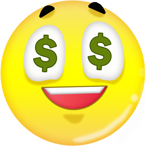 Dollar Eyes Emoji Gif (480x491)