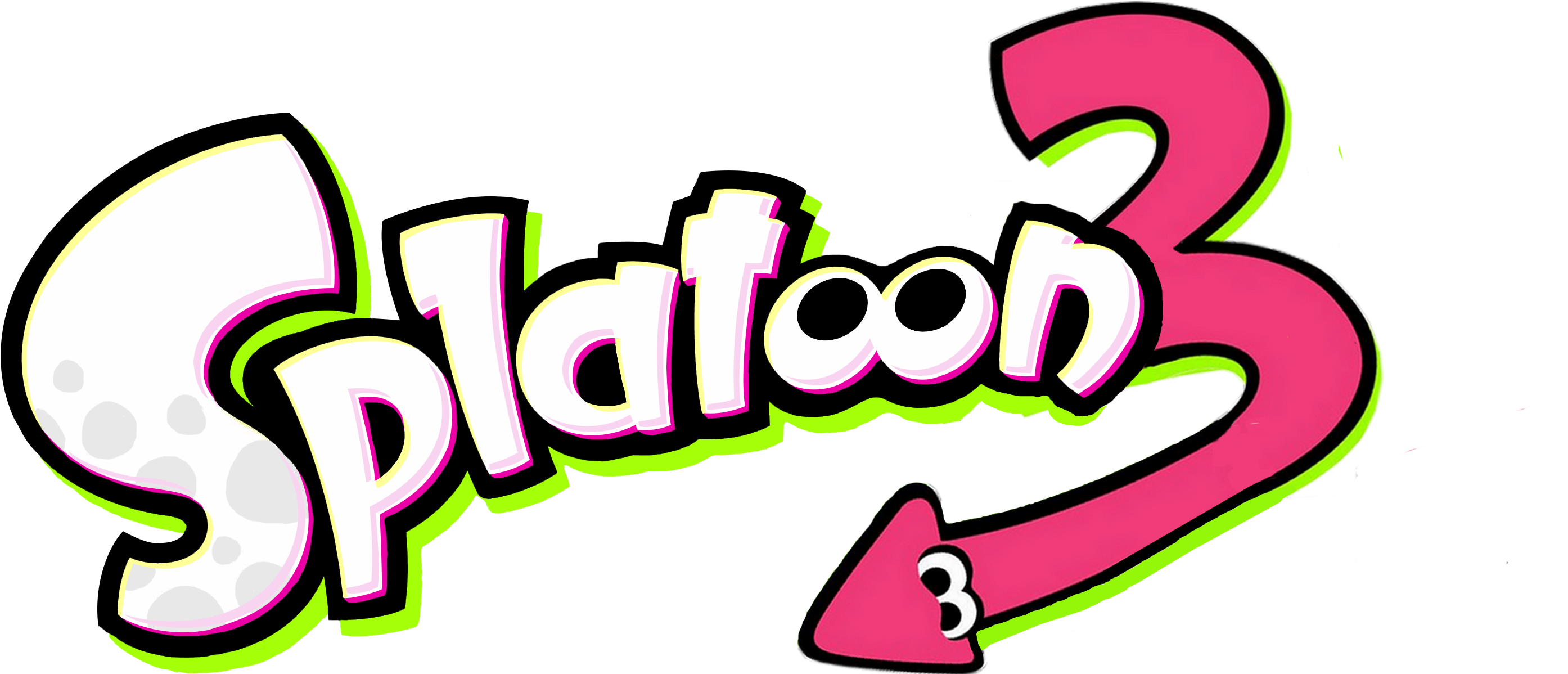 Fan Artsplatoon 3 Fan-made Logo - Splatoon 2 Octo Expansion Logo (2833x1207)