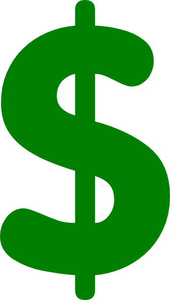 Animated Money Symbols , Money - Money Sign Clipart (336x593)