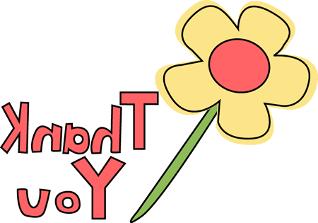 Thank You Flower Image Thank You Flower Clip Art - Thank You Flower Image Thank You Flower Clip Art (450x315)