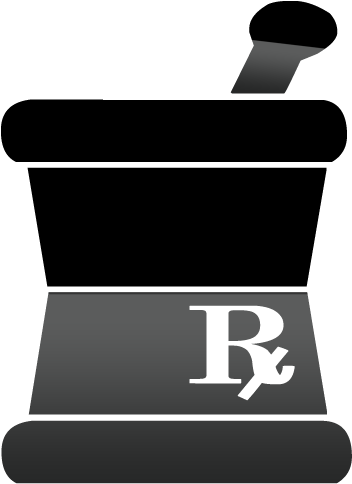Pharmacy Symbol Cliparts - Monochrome (512x512)