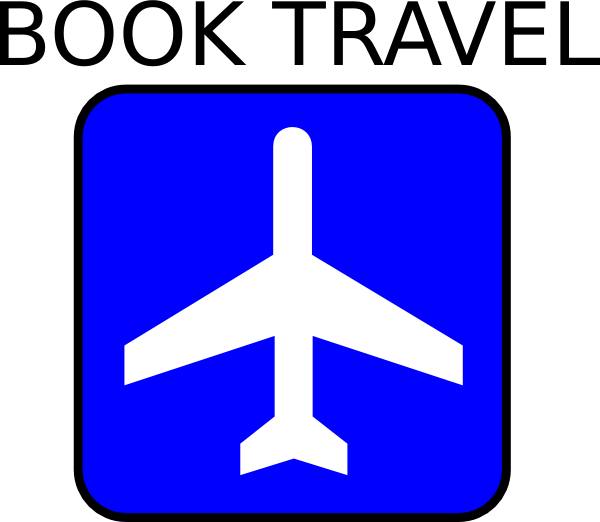 Book Travel Clip Art At Clker - Travel Clipart (600x522)