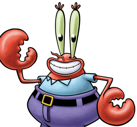New Road Trip Clip Art Mr Krabs From Spongebob Squarepants - Spongebob Squarepants Season / Series 7 Dvd (480x445)