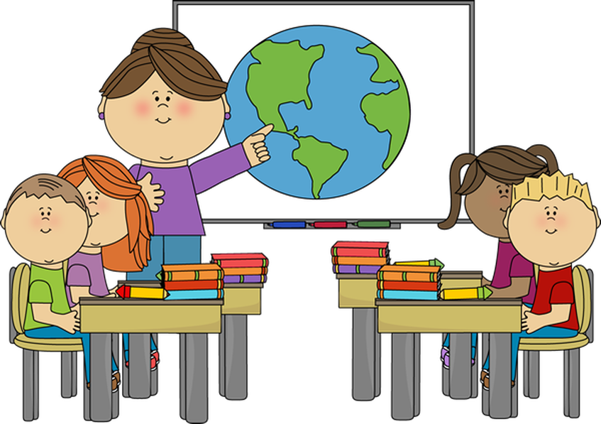 I Am Your Kindergarden Teacher At Grace Saint Luke's - Class Clipart (847x597)