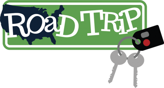 Roadtrip Cliparts - Road Trip Sign Clip Art (537x287)
